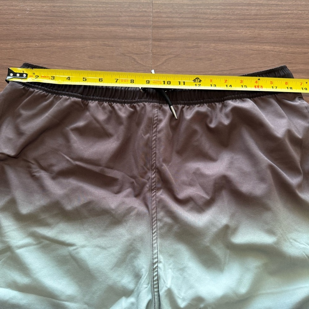 Gottex Men’s XXL Blue Green Brown Gray Men’s Trunks Swim Shorts‎ Mesh Brief - Picture 7 of 9